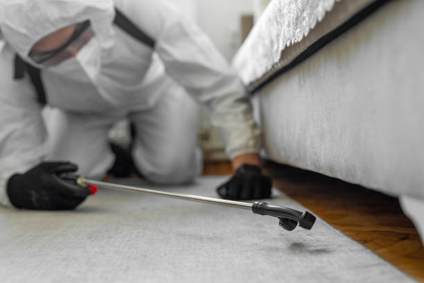 Professional Cockroach Control technician working in Montz, LA